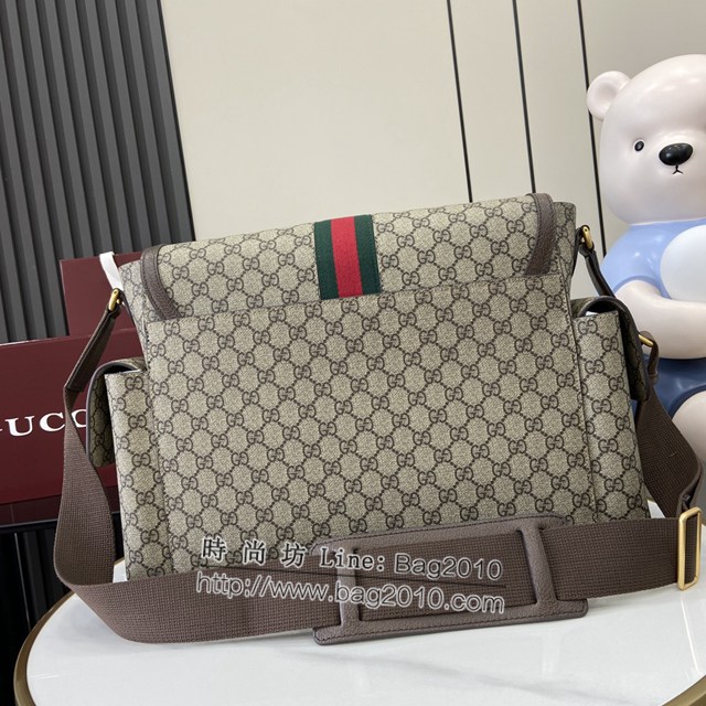 Gucci專櫃古馳最新款男包系列男士單肩斜挎包 jh2221型號：819287